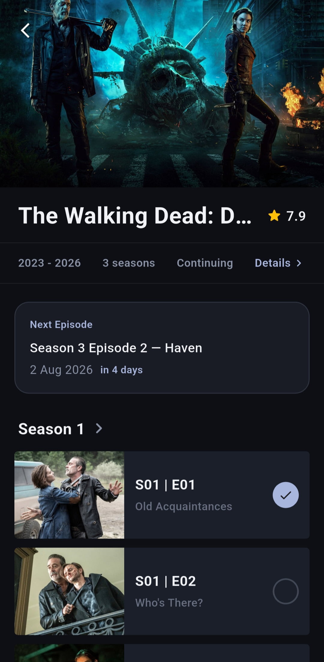 NEVER MISS AN EPISODE